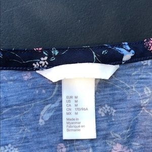 H&M 3/4 Sleeve Blouse